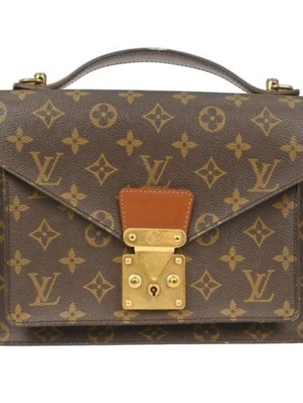 Best04 LOUIS VUITTON MONOGRAM MONCEAU 26 BUSINESS HANDBAG M51187 A21900 YQ08601